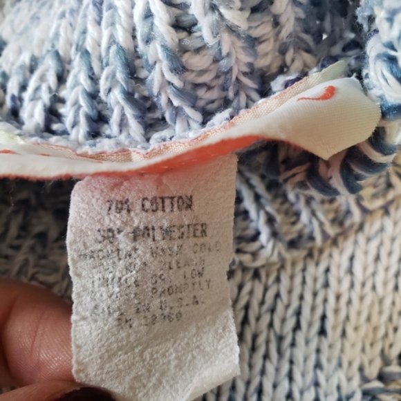 Americhino Vintage Pullover Boyfriend Sweater Med - Picture 14 of 14